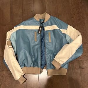 sports bomber jacket pretty little thing